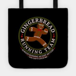 Gingerbread Running Team Tote