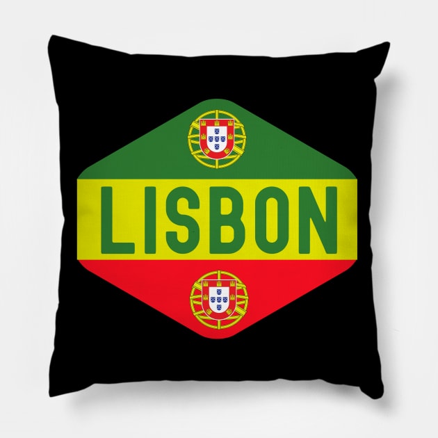 Lisbon Pillow by footballomatic