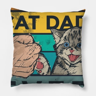 CoolestCatDadEver Pillow