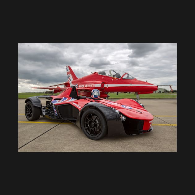 Red Arrows BAC Mono by captureasecond