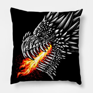 Fire Dragon Pillow