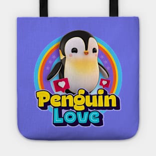 Penguin love Tote