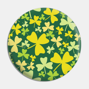 Shamrock Pattern Pin