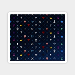 Kingdom Hearts Pattern Ver 2 Magnet