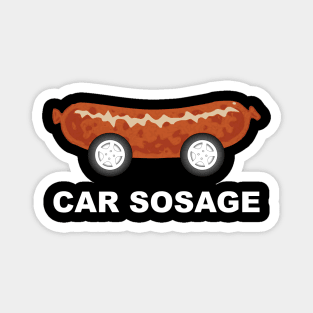 Car Sosage Funny Magnet