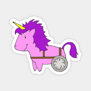 Unicorn Zippy Magnet