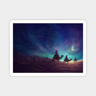 The Three Wise Men Christmas Painting Magnet