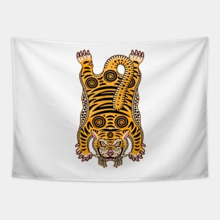 King Of The Jungle 01: Golden Tiger Edition Tapestry