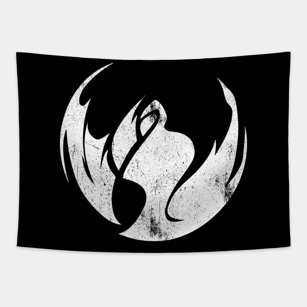 Ahjin Guild Symbol - Distressed version Tapestry by wookiemike