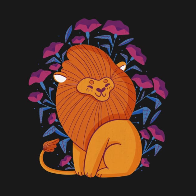 Mane Flower Lion by TaylorRoss1