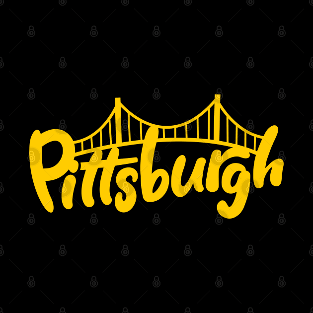 Pittsburgh Bridge Shirt by ObiPatricKenobi