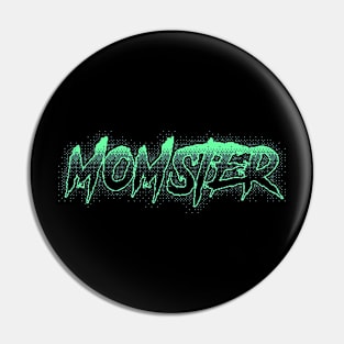 8bit spooky momster Pin