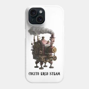 cogito ergo steam (I think therefore...) Phone Case