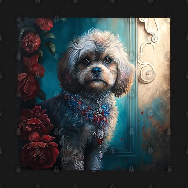 Cavoodle Art by Enchanted Reverie