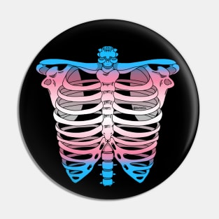 Trans Ribcage Pin