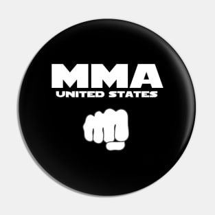 MMA United States Pin