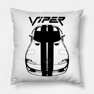 Viper 1996-2002 - Black lines Pillow