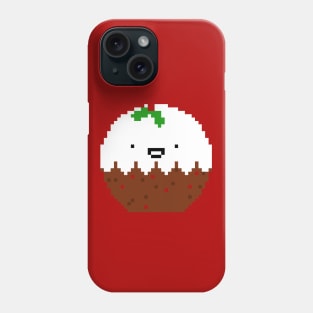 Cute Xmas Pixel Pud Phone Case