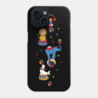 Little Circus Stars on Black Phone Case