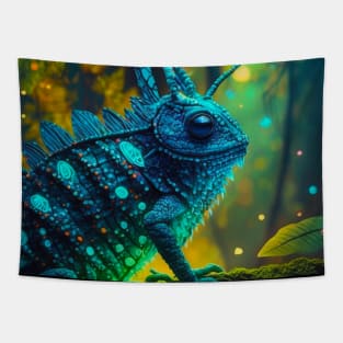 magic chameleon Tapestry