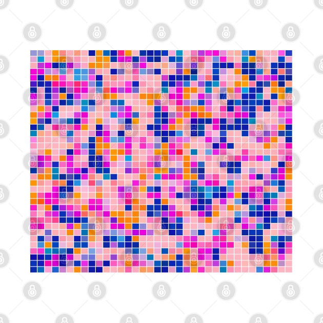 Colorful Mosaic Pattern by DragonTees