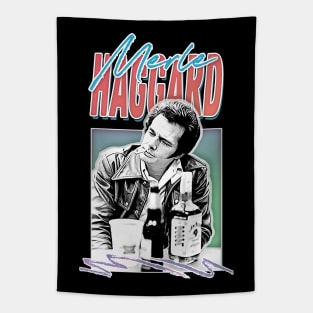 Merle Haggard  / Country Music Fan Gift Tapestry