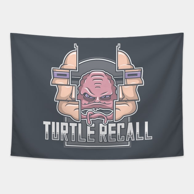 Turtle Recall Tapestry by adho1982