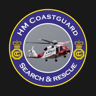 HM Coastguard Sikorsky S-92A Helicopter T-Shirt