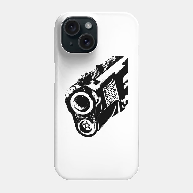 gun barrel Phone Case by Hujer