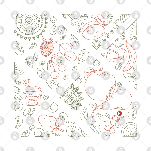 Fruit pattern by fraga-ro