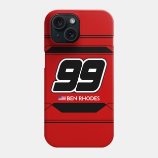 Ben Rhodes #99 2023 NASCAR Design Phone Case