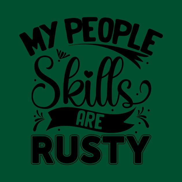 Disover Castiel quote My people skills are rusty - Supernatural - T-Shirt