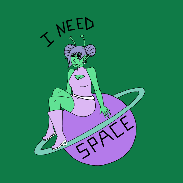 I Need Space by Pink_lil_Ghost