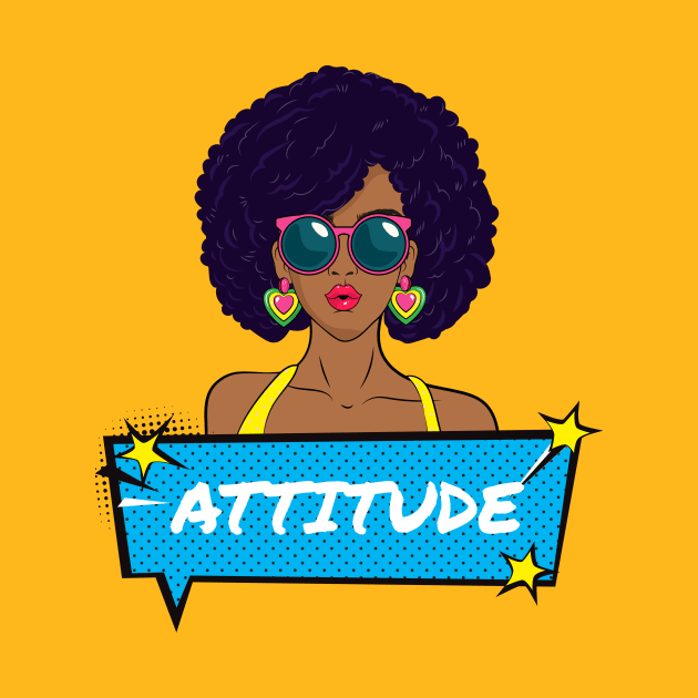 Attitude Afro Retro by Evlar