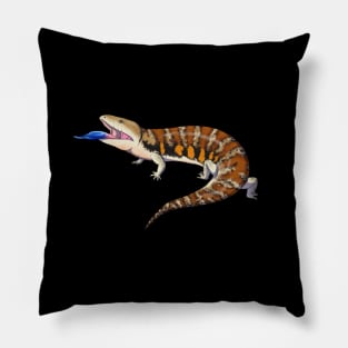 Northern Blue Tongue Skink Pillow