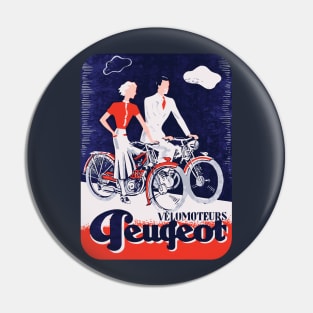 Vintage Cycle Ad 2 Pin