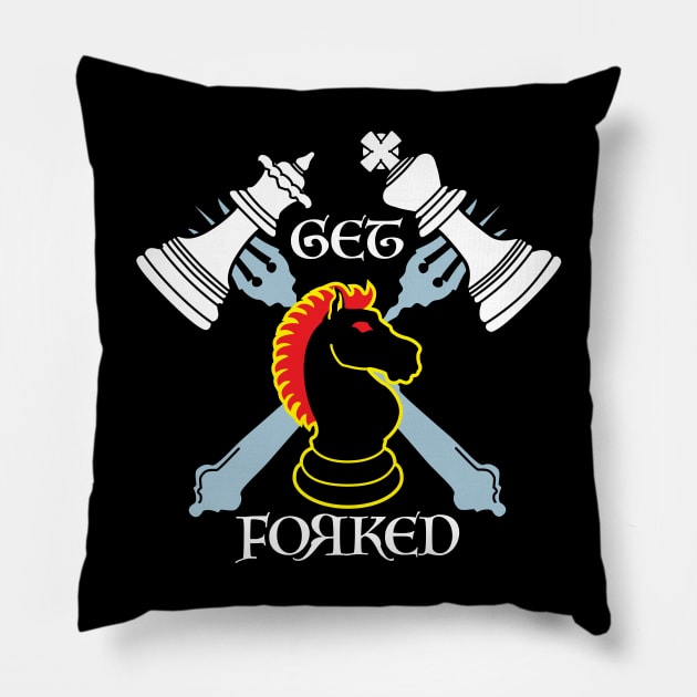 GET FORKED black wins REV Pillow by PeregrinusCreative