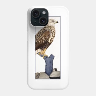 Buteo lagopus by Ferdinand von Wright Phone Case