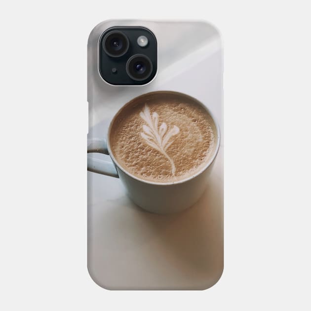 Delicious Latte Phone Case by NewburyBoutique