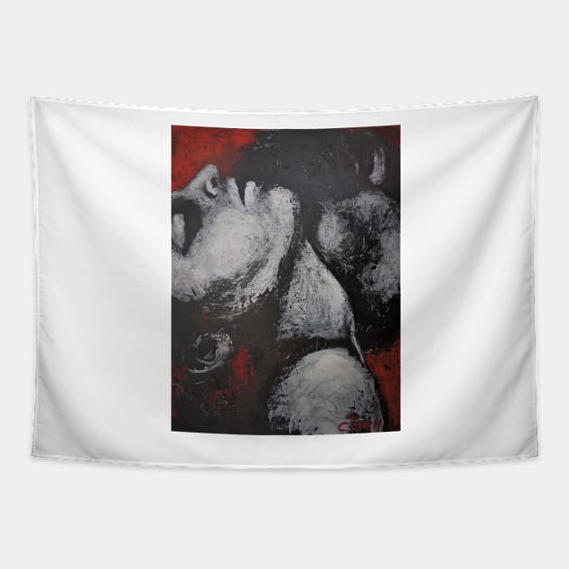 Lovers - Passionate 1 Tapestry by CarmenT