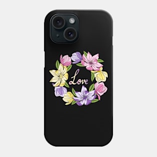 Love - Magnolia Flowers Phone Case