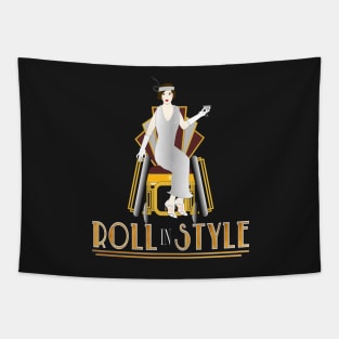 Roll In Style Tapestry