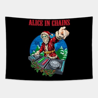 IN CHAINS BAND XMAS Tapestry