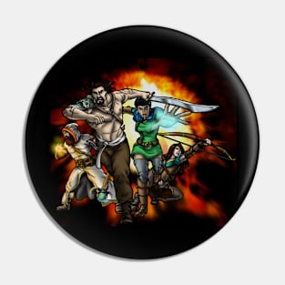 Fantasy Action Party Pin