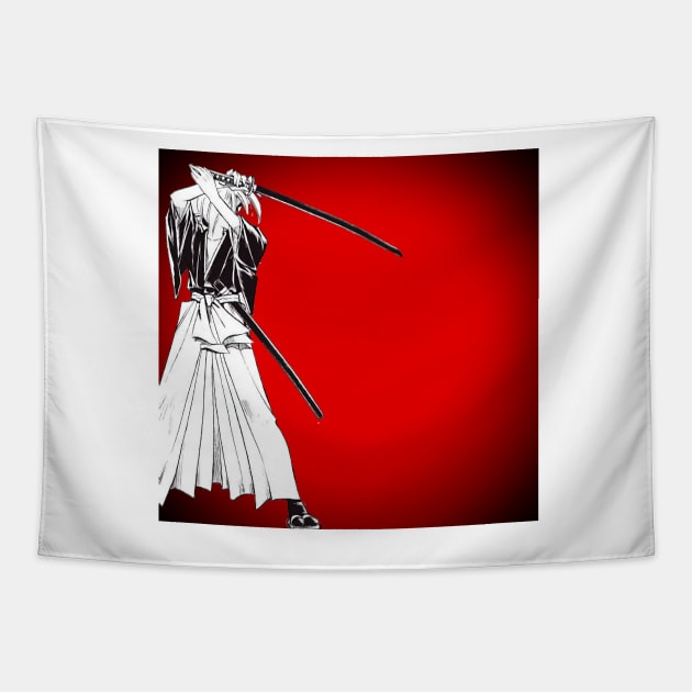 Rurouni Kenshin - The Warrior Kenshin Tapestry by BadassManga