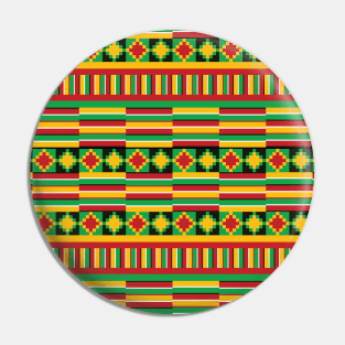 KENTE pattern Pin