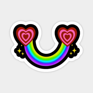 Rainbow Love Magnet