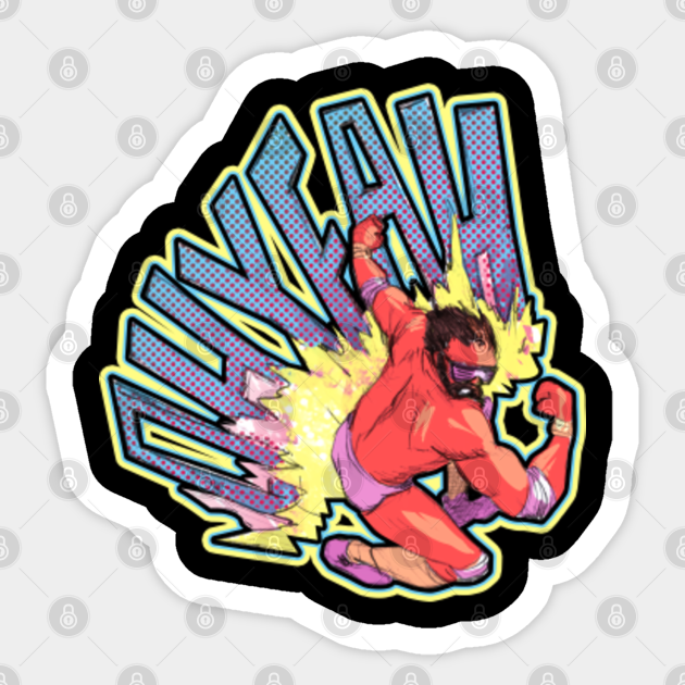 oh yeah macho man - Macho Man - Sticker