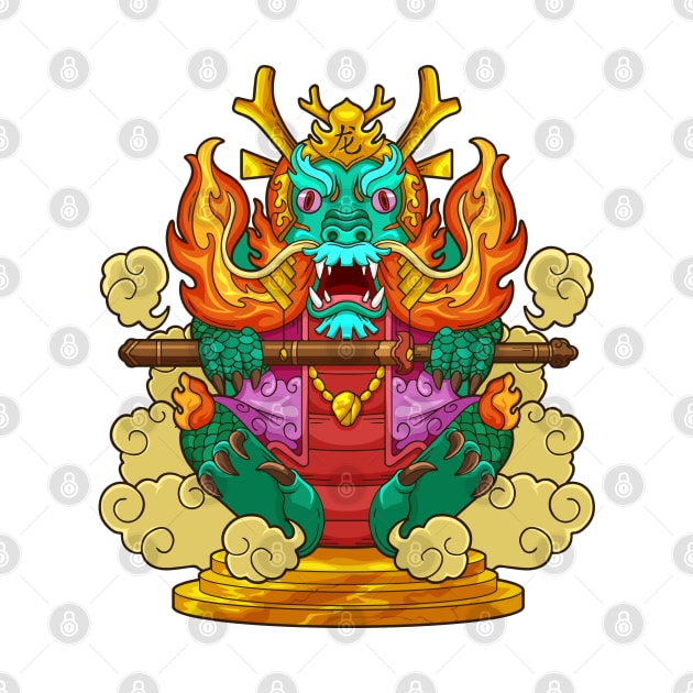 Dragon Chinese Zodiac by Mako Design 