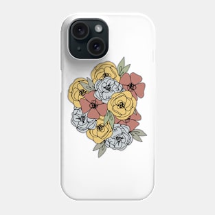 Vintage Flower Collage Phone Case